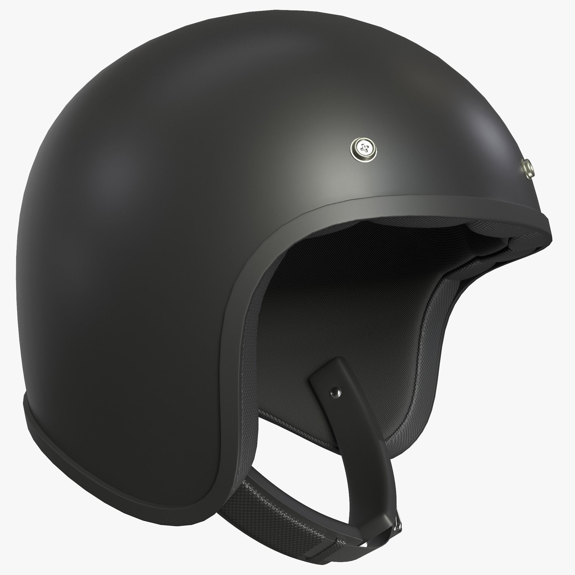 Motorcycle helmet 3D model_1