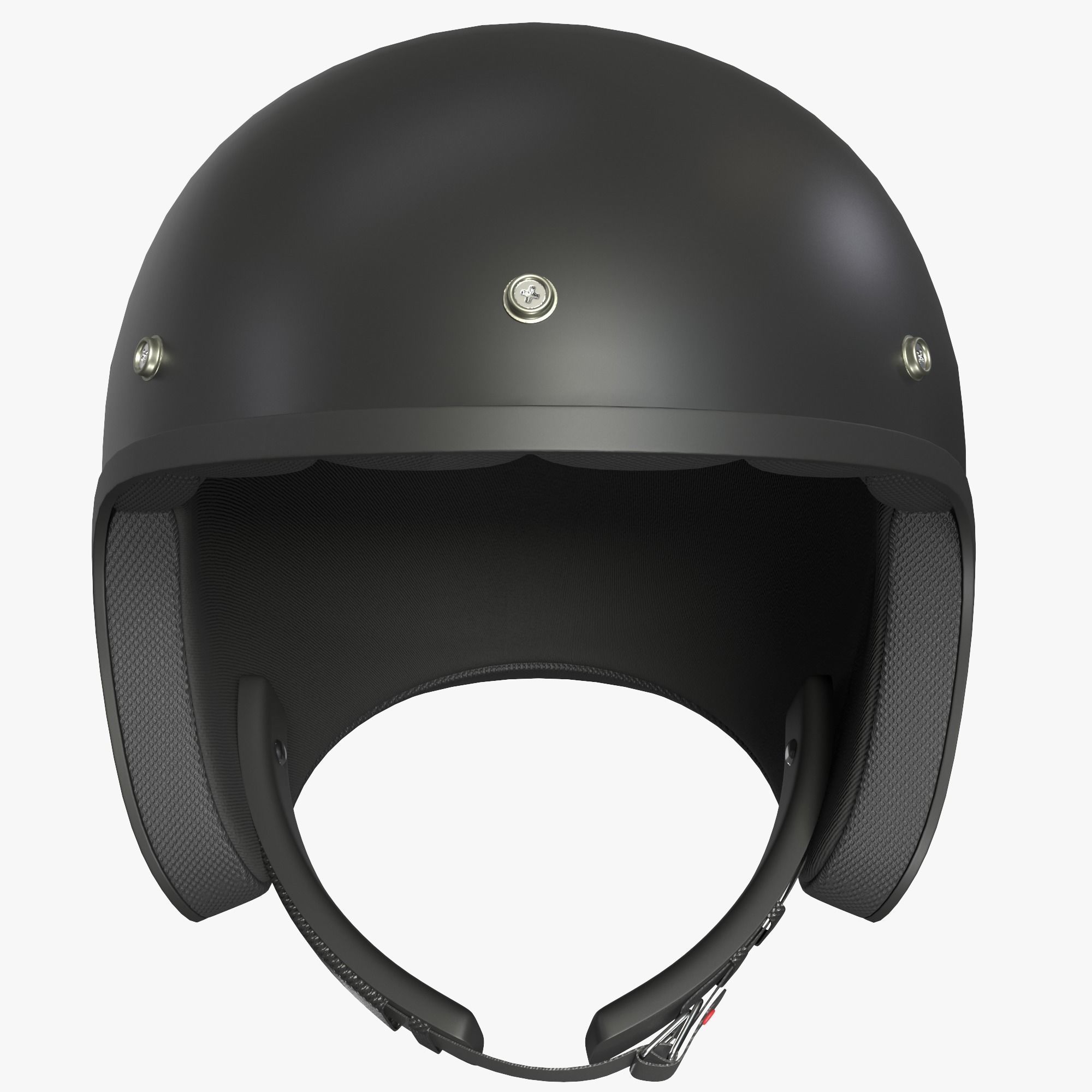 Motorcycle helmet 3D model_2