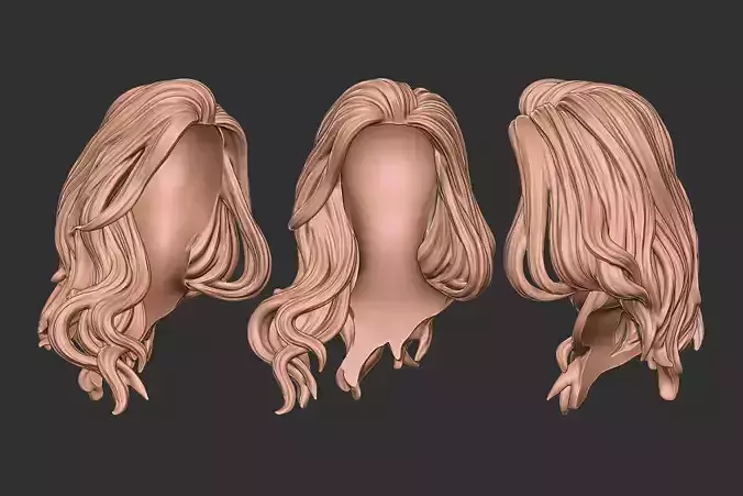 hair 27 3D model