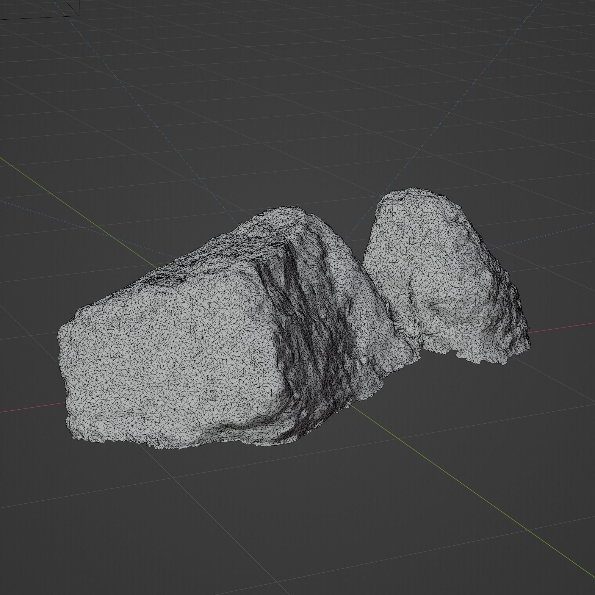 Rock 001 3D model_5