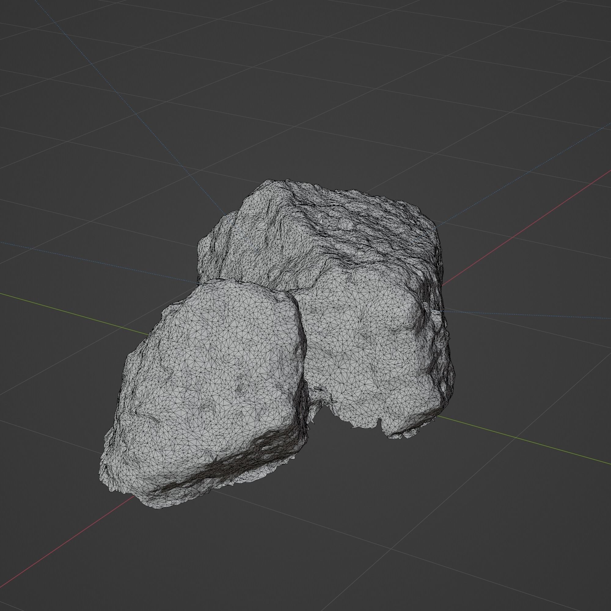 Rock 001 3D model_8