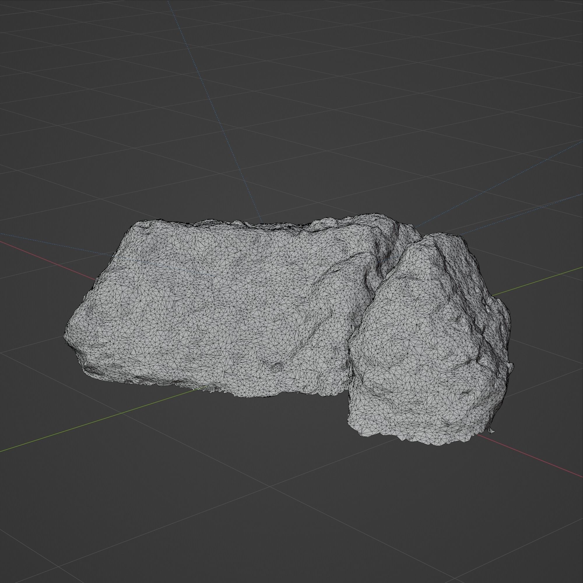 Rock 001 3D model_6