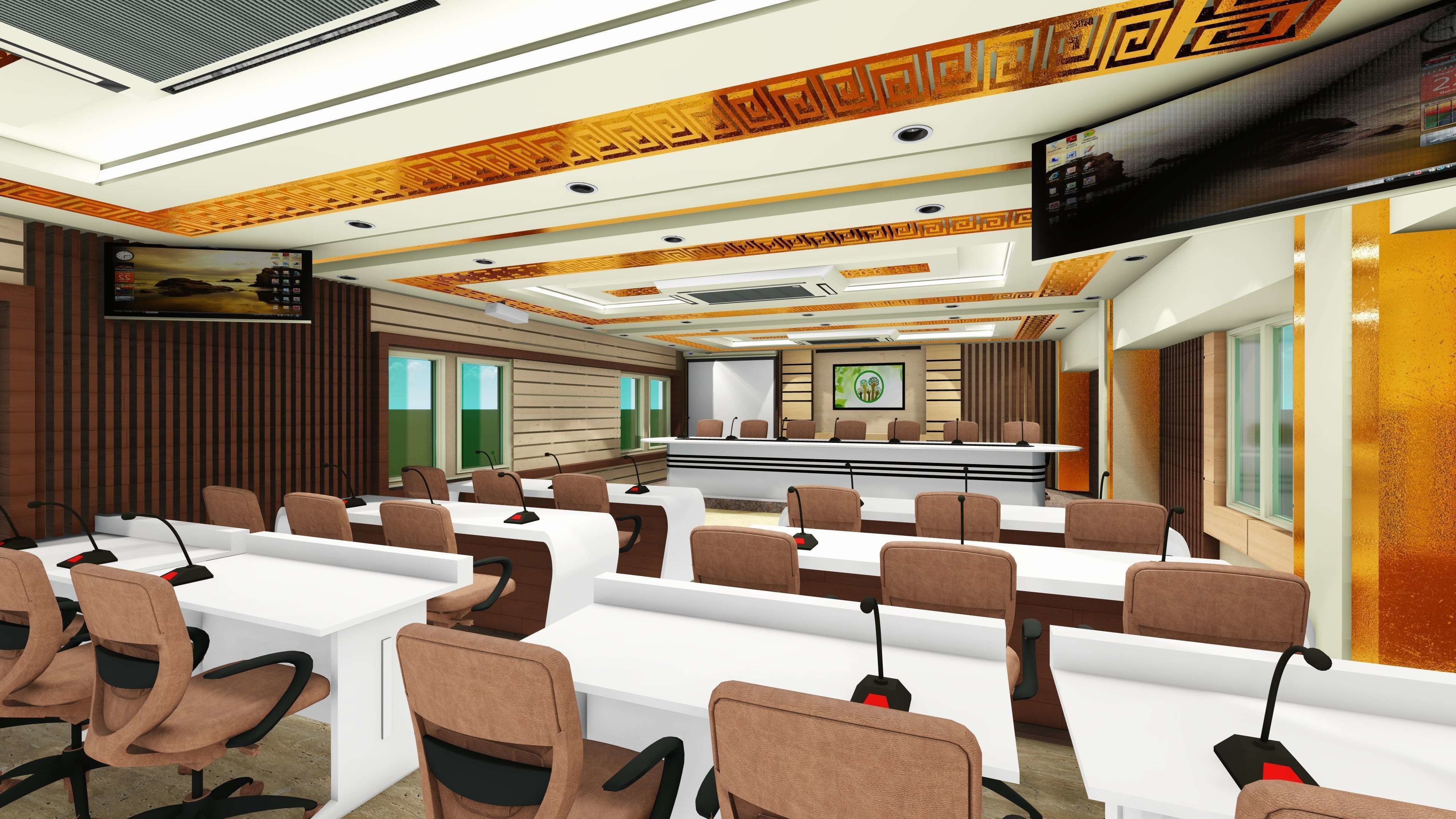 officialis auditorium 3D print model_2