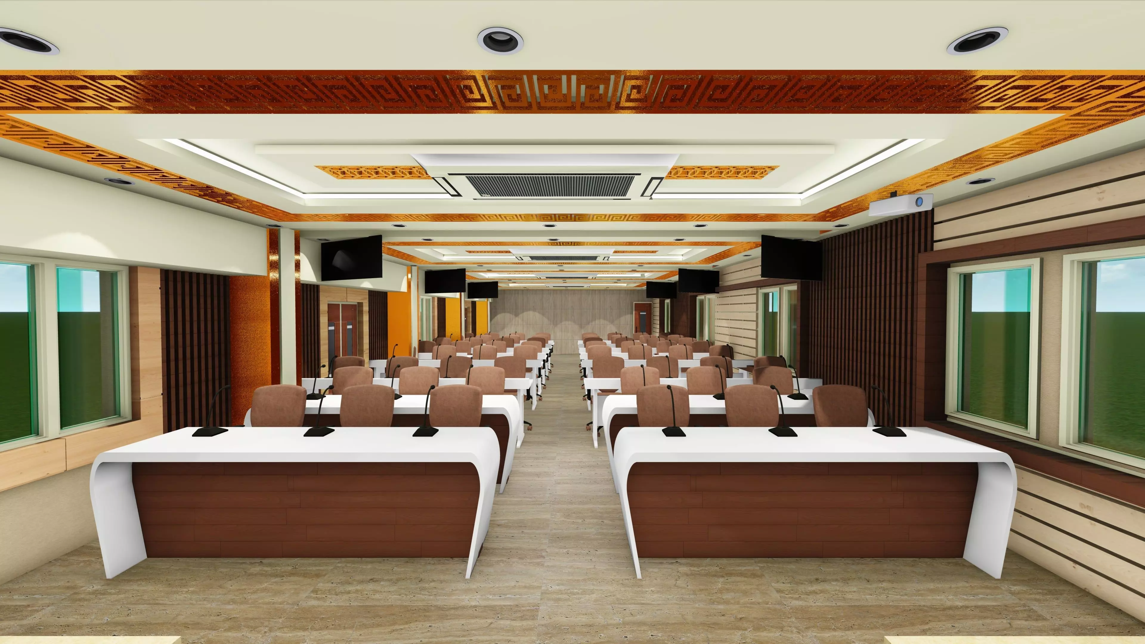 officialis auditorium 3D print model_0