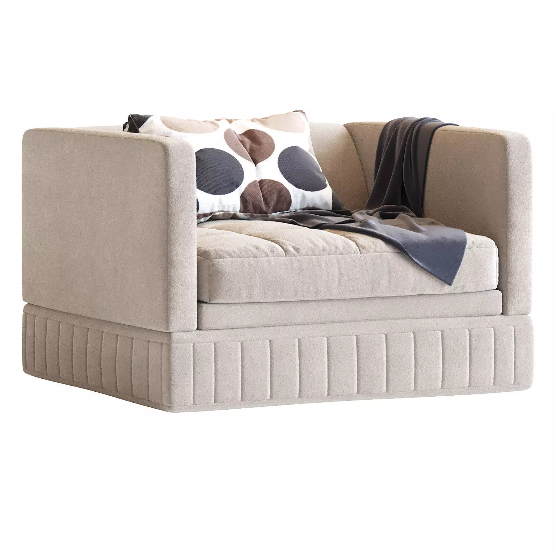 Simpliciter Armchair 3D model_0