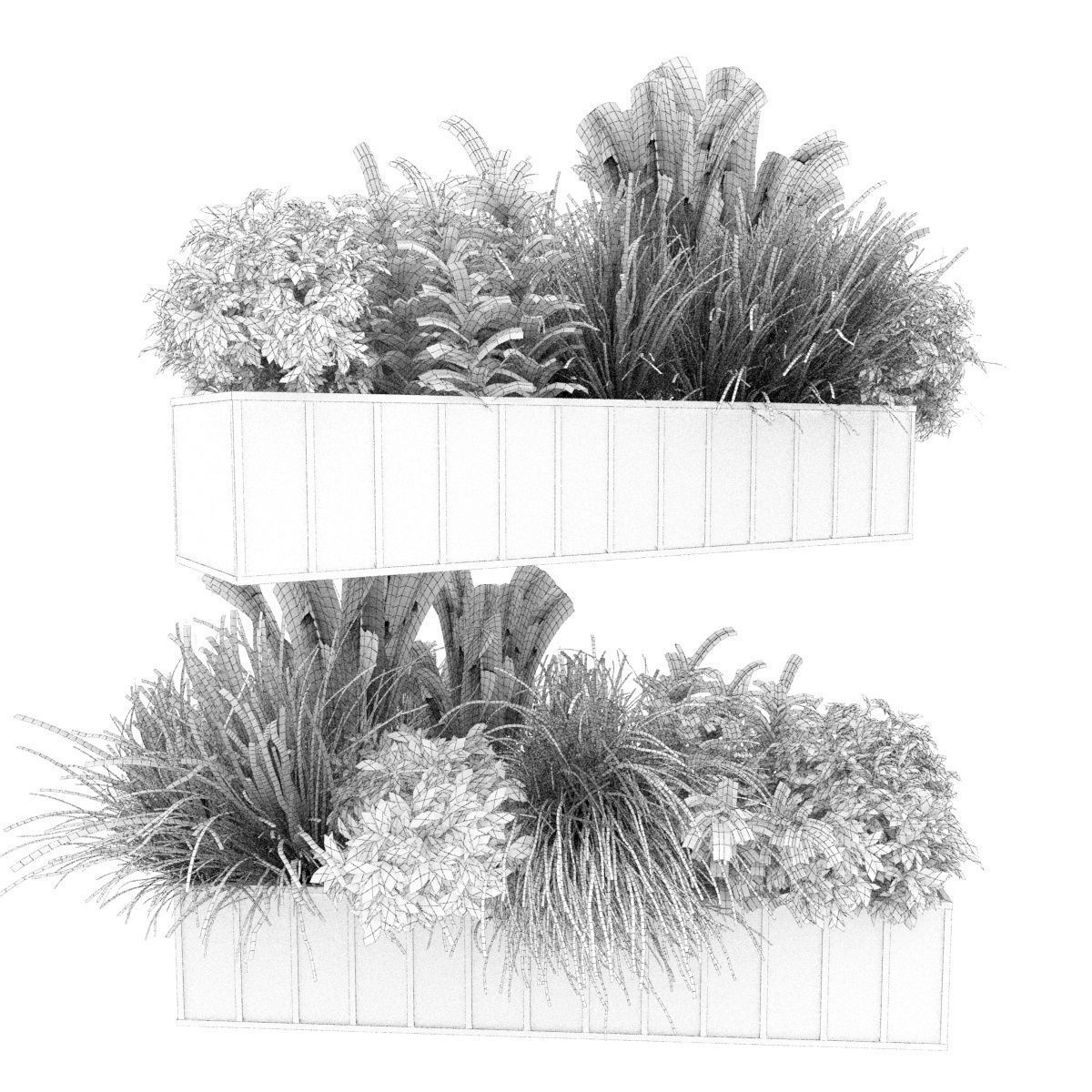 Collection plant vol 324 - indoor -leaf - grass 3D model_4