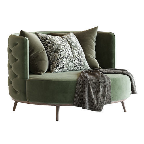 Malaquite Daybed 3D model