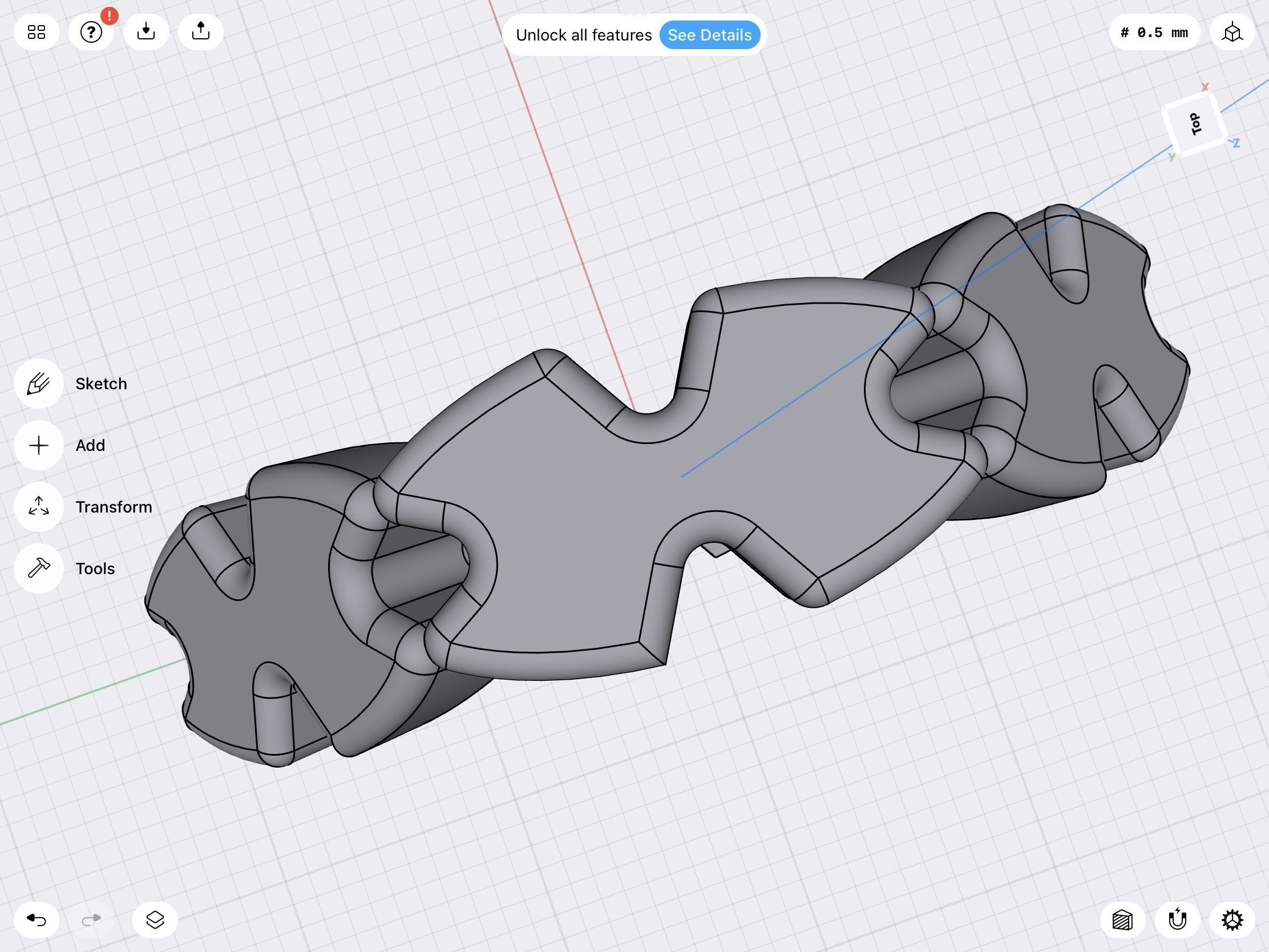 X-ring Stl metal ring 3D print model_8