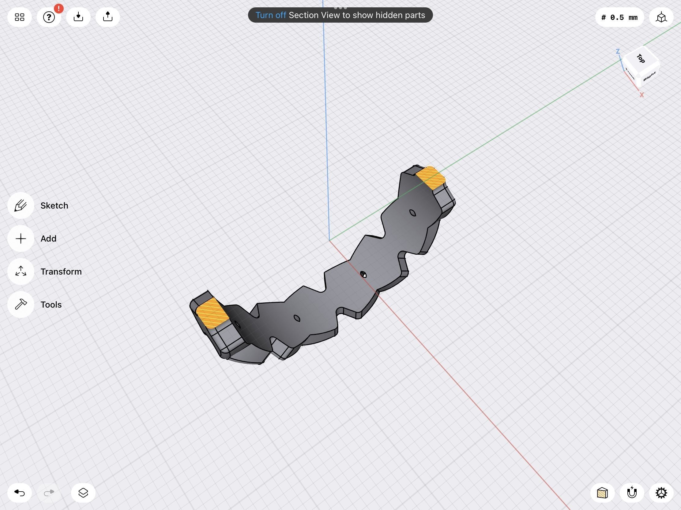 X-ring Stl metal ring 3D print model_5