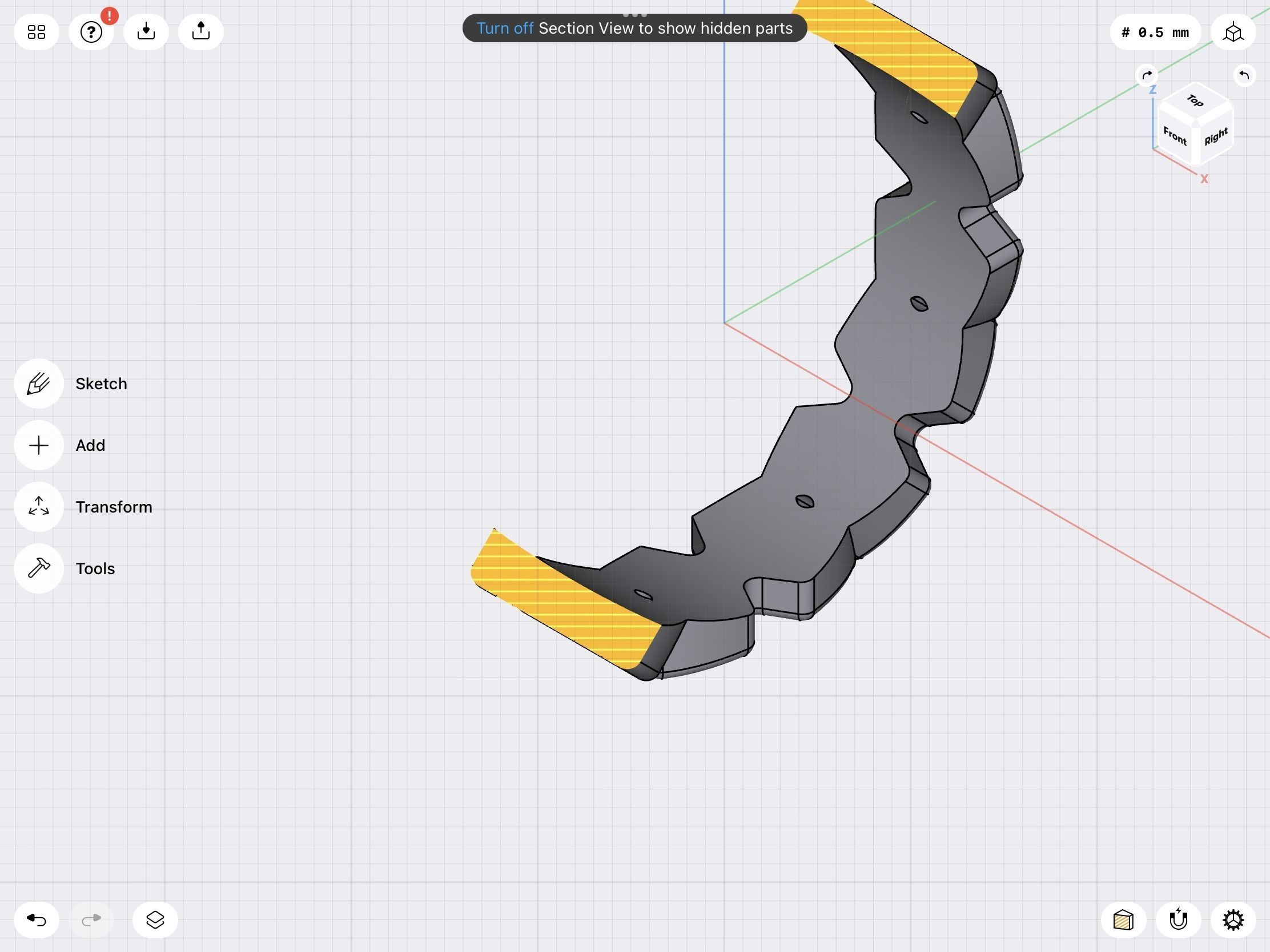 X-ring Stl metal ring 3D print model_6
