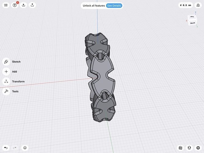 X-ring Stl metal ring 3D print model
