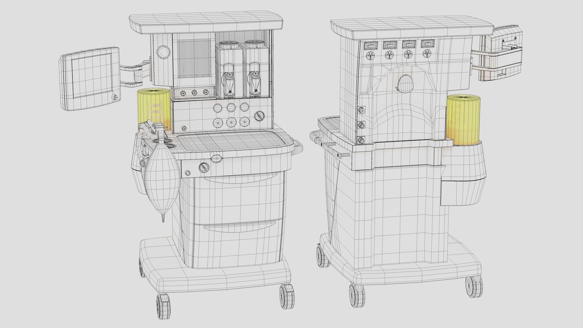 Operating Room Essential Equipment  3D Model Collection_23