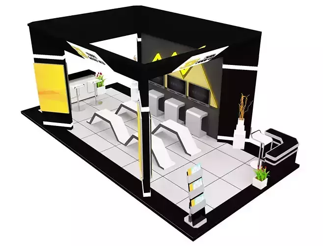  Booth Exhibition Stand a593a 