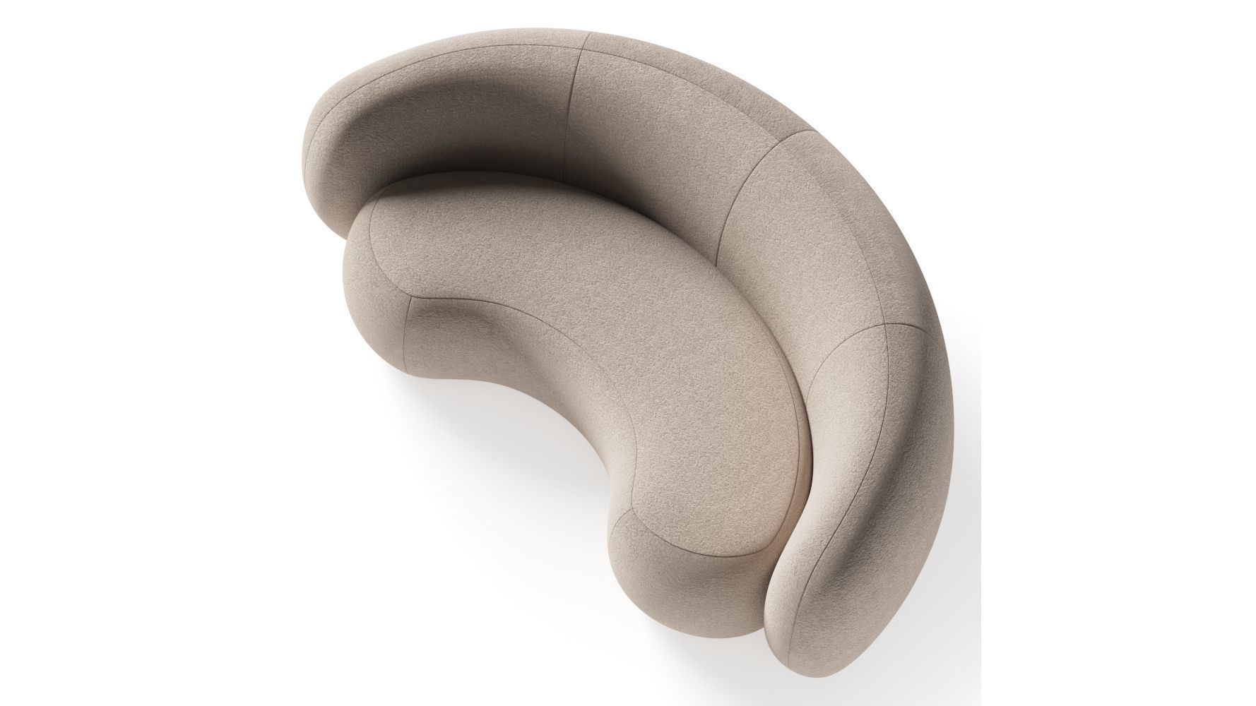 Karstudio Circular Sofa 3D model_1