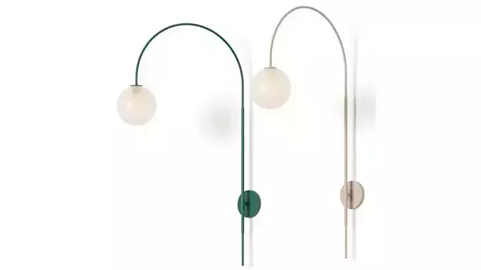 Blueprint Lighting Arc Wall Lamp