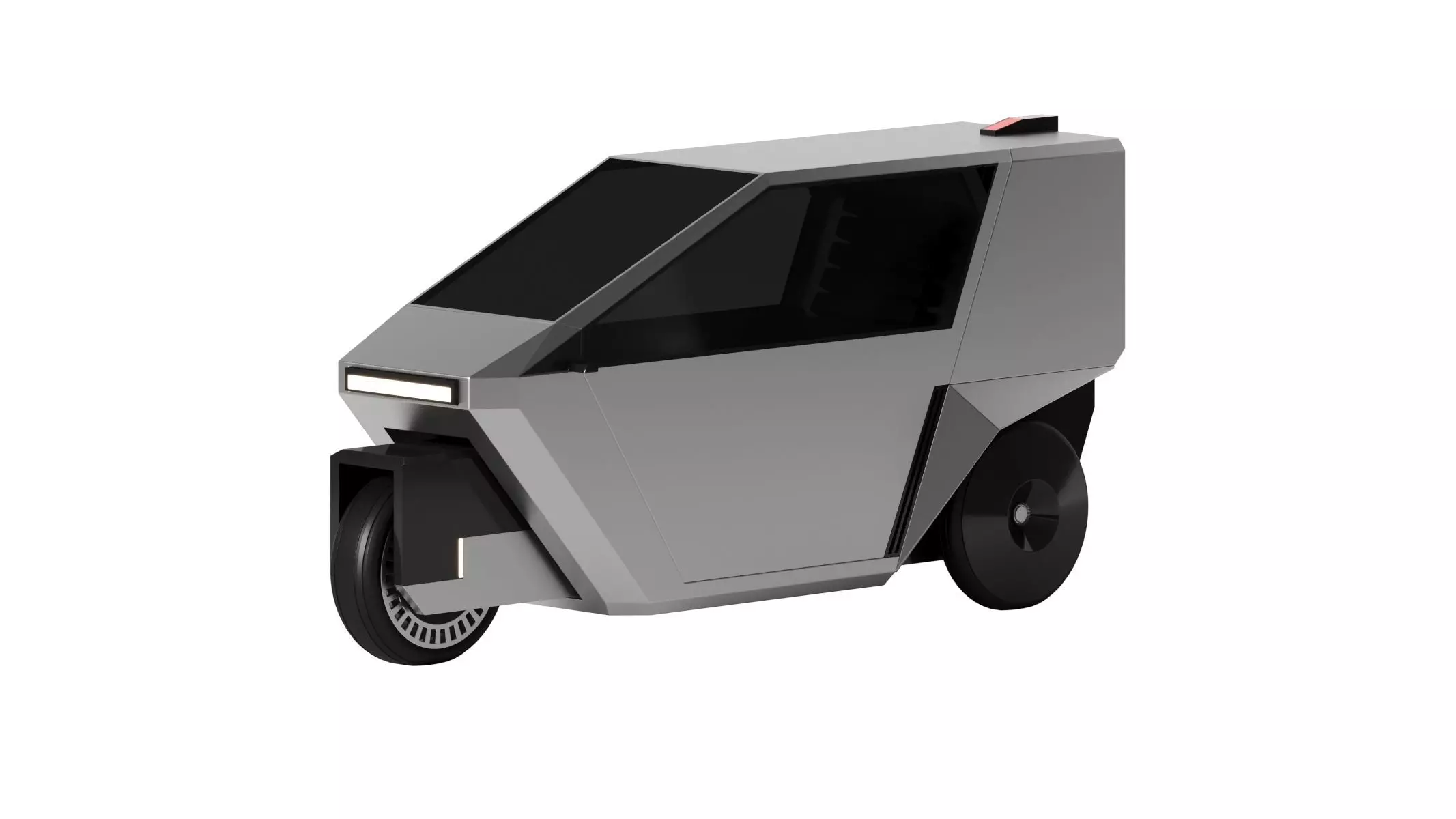 Cargo moto concept 3D model_0