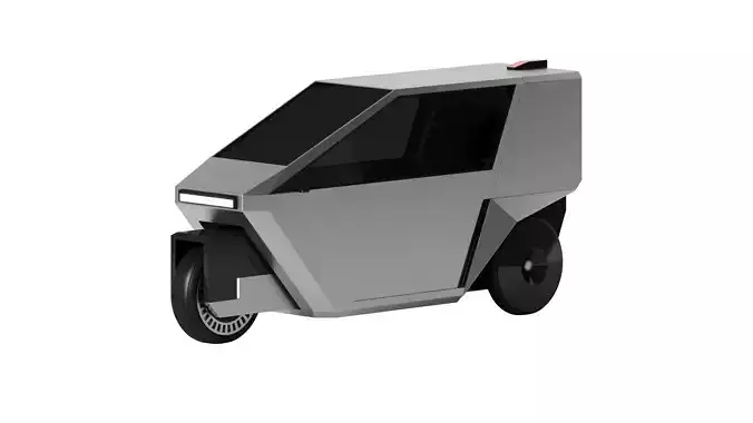 Cargo moto concept 3D model