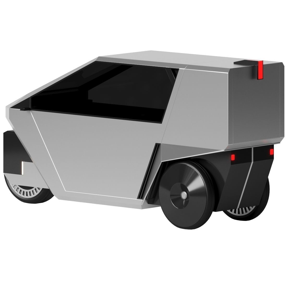 Cargo moto concept 3D model_2