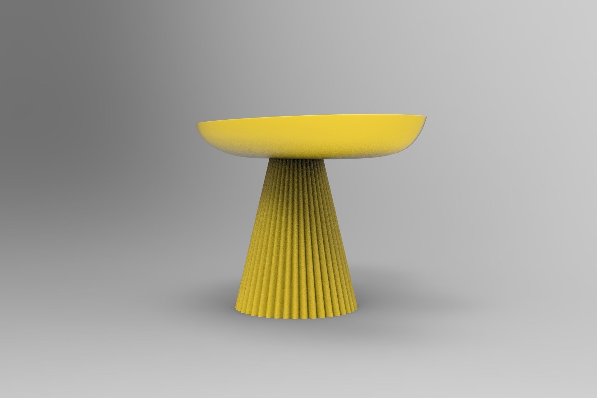 Mira Side Table Low-poly 3D model_2