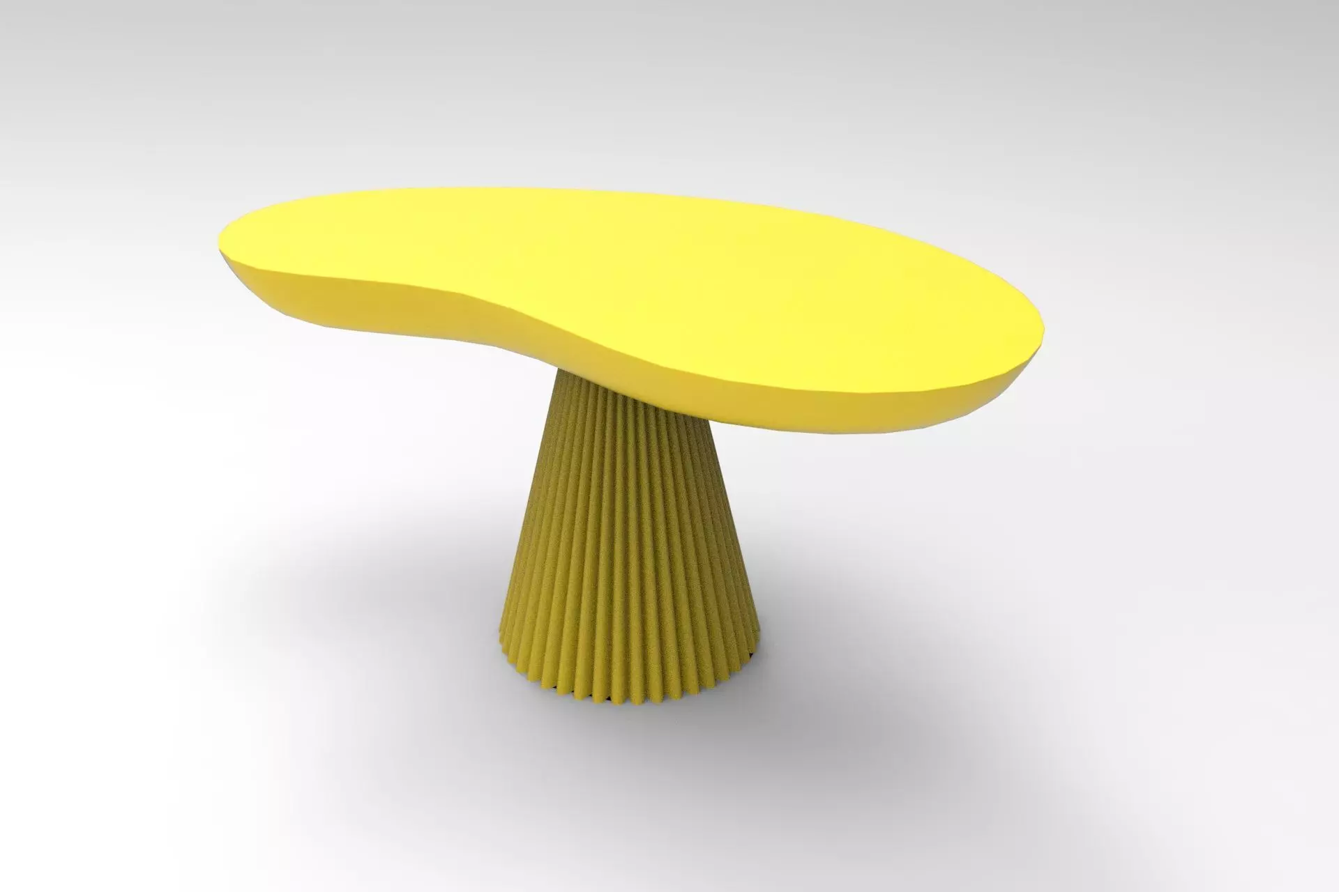 Mira Side Table Low-poly 3D model_0