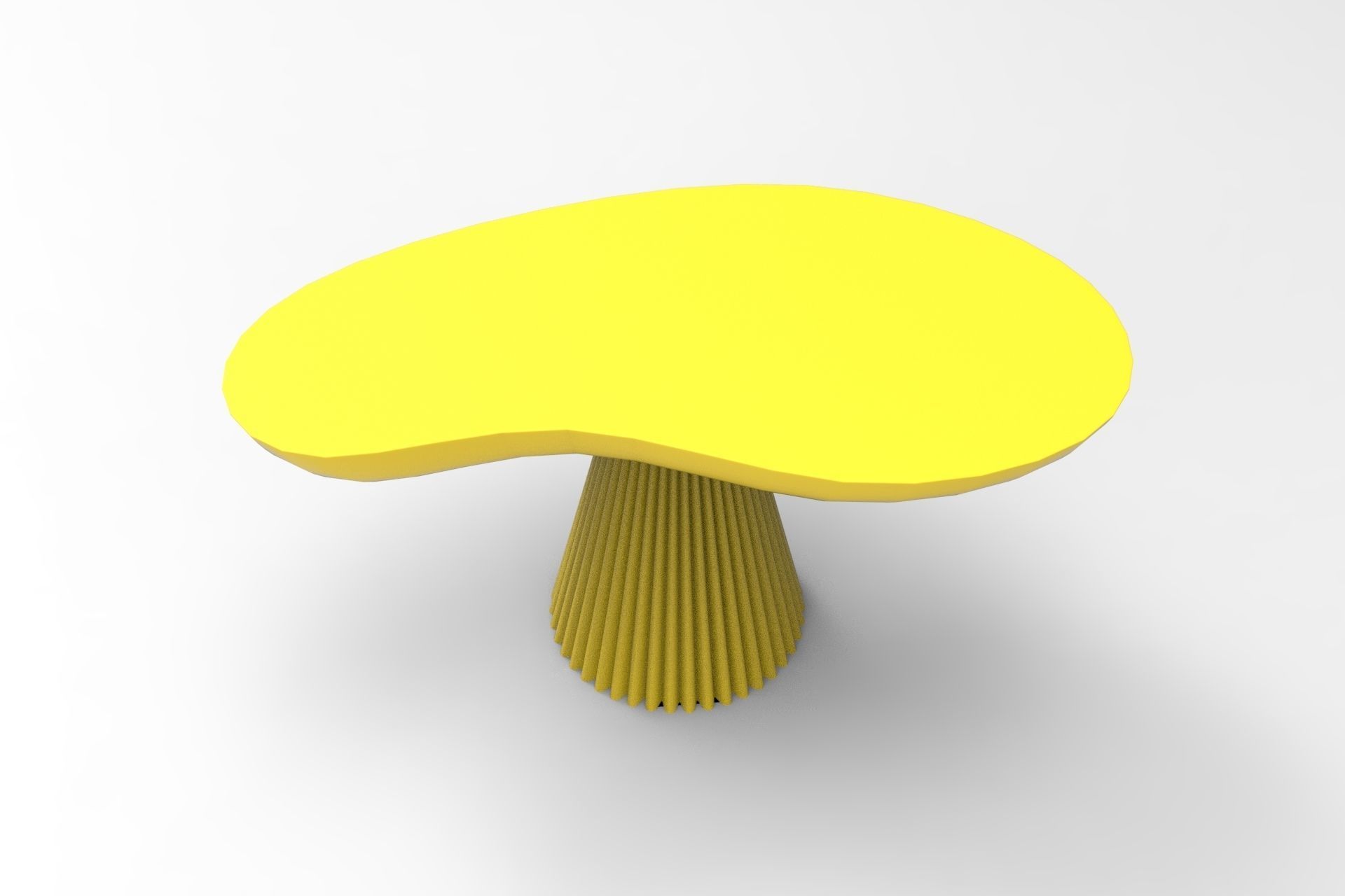 Mira Side Table Low-poly 3D model_3