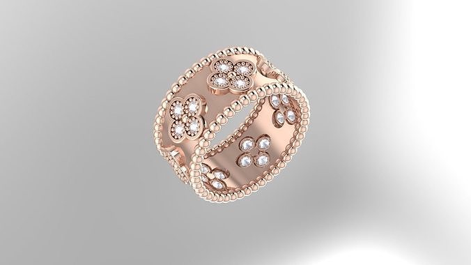 RING BAND 3D model 3D printable | CGTrader