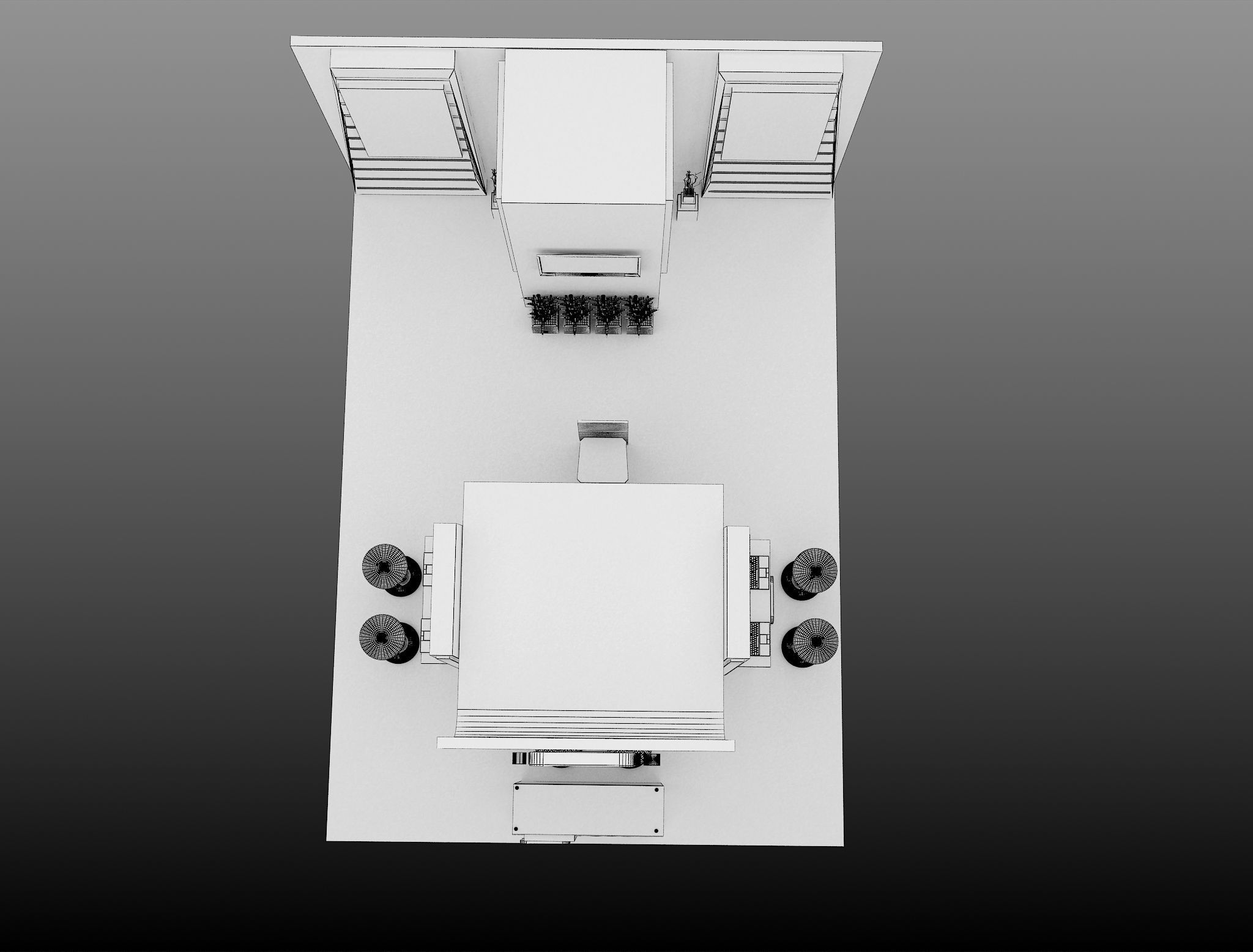 Booth Exhibition Stand a593d 3D model_13