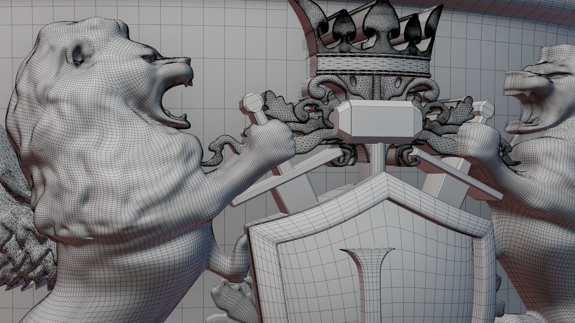 Family ring 3D print model_16