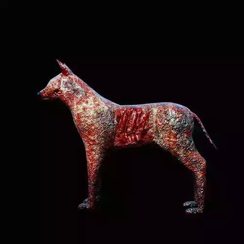 Hound Hell PBR texture
