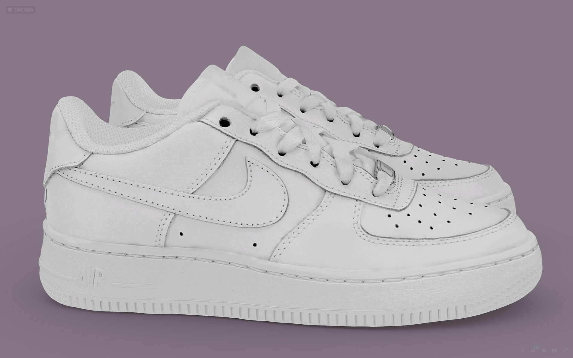 Nike Air Force 1 one Low Nike 3D model 3D model_2