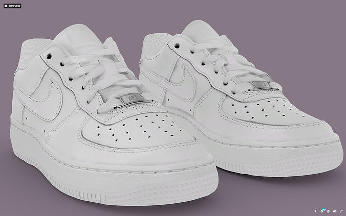Nike Air Force 1 one Low Nike 3D model 3D model
