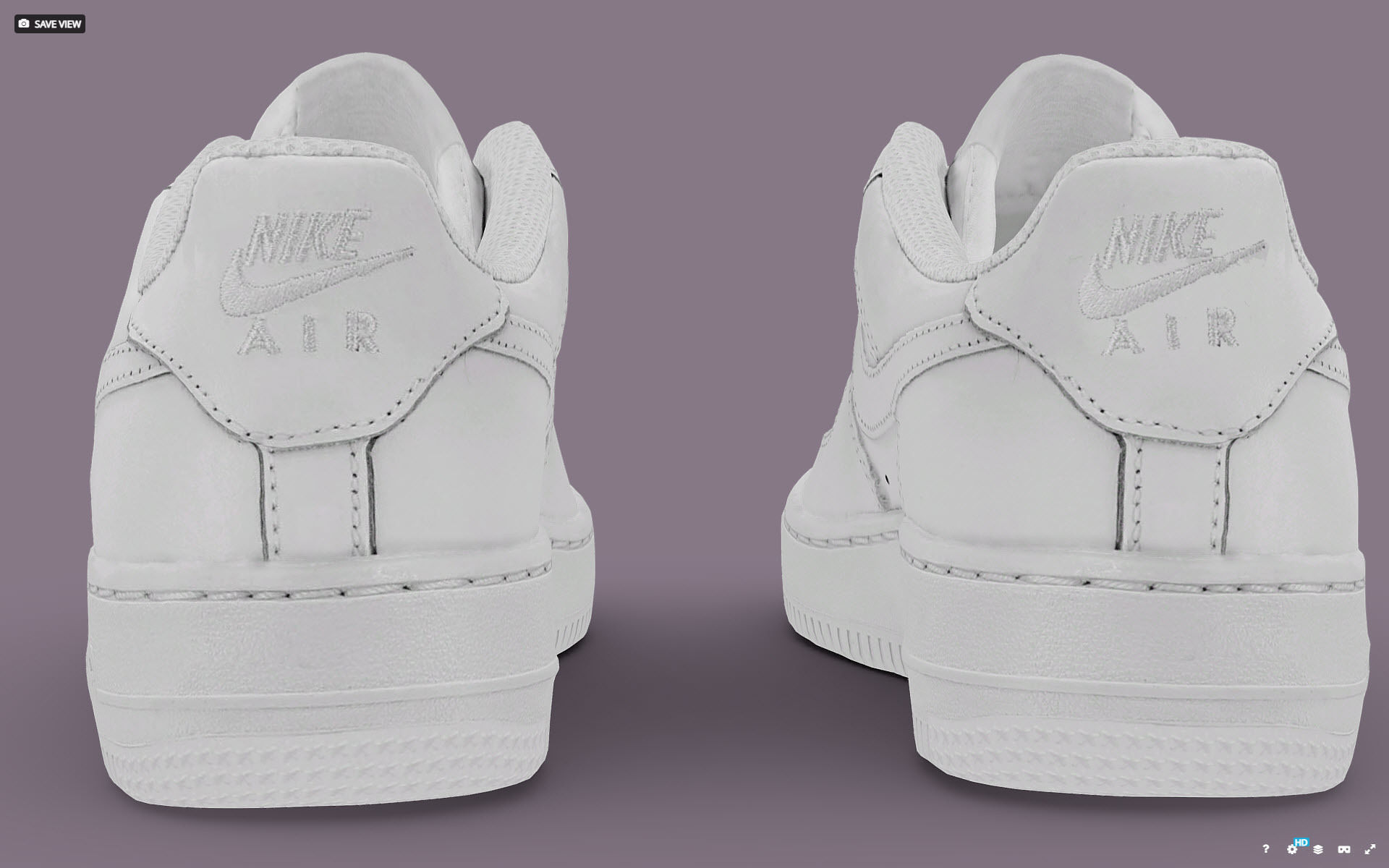 Nike Air Force 1 one Low Nike 3D model 3D model_4