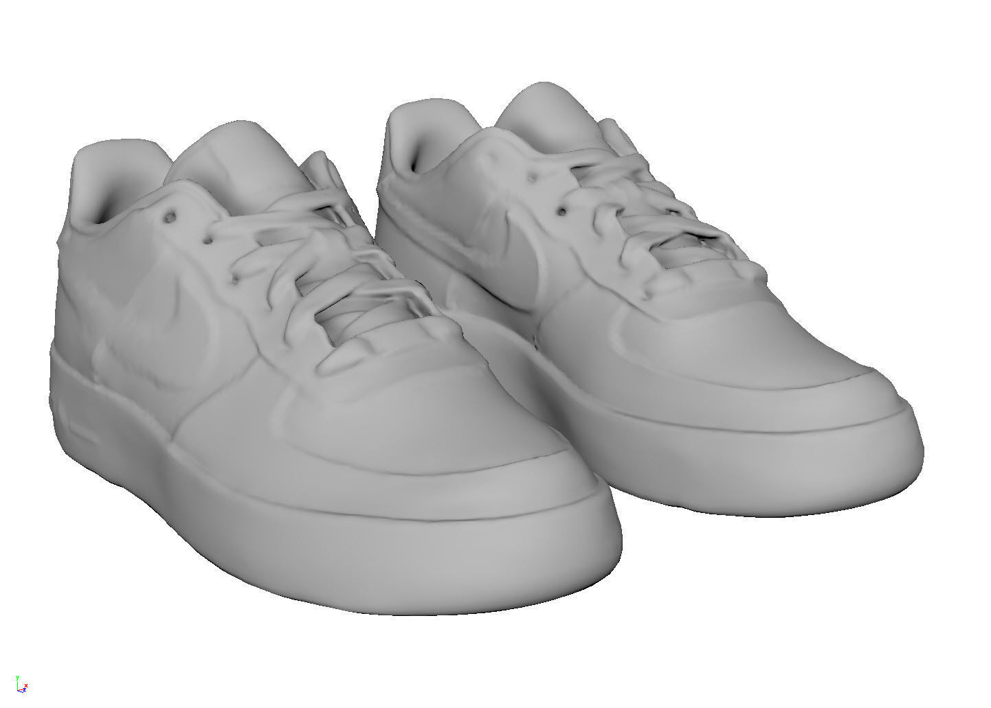 Nike Air Force 1 one Low Nike 3D model 3D model_14