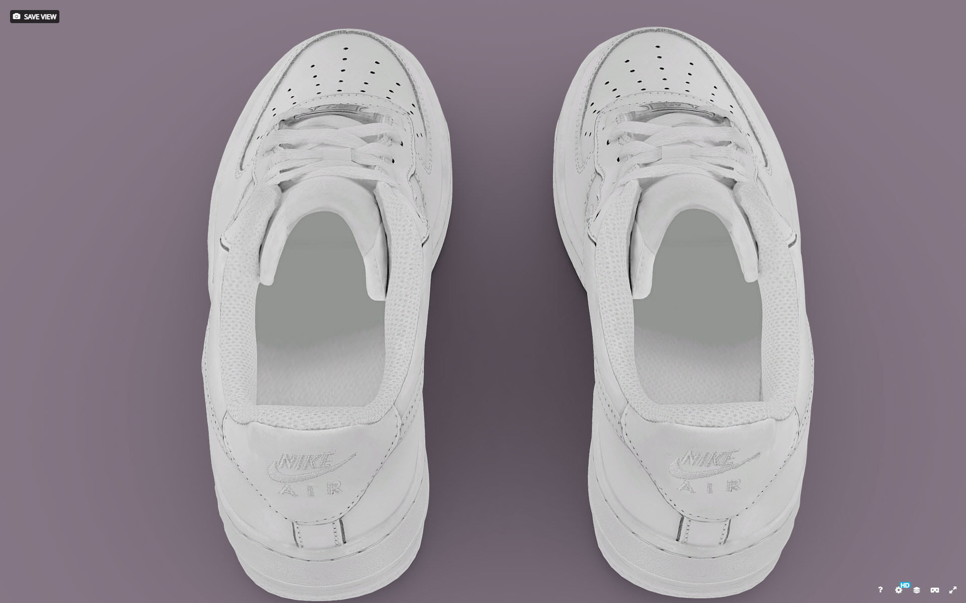 Nike Air Force 1 one Low Nike 3D model 3D model_6
