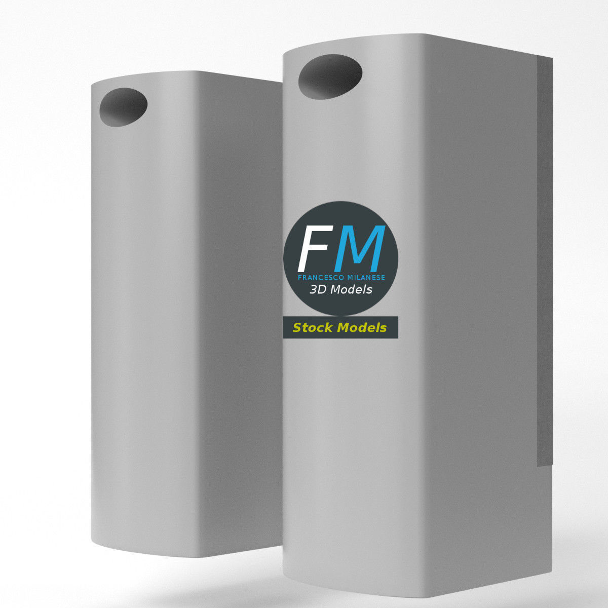 PC speakers 2 3D model_5