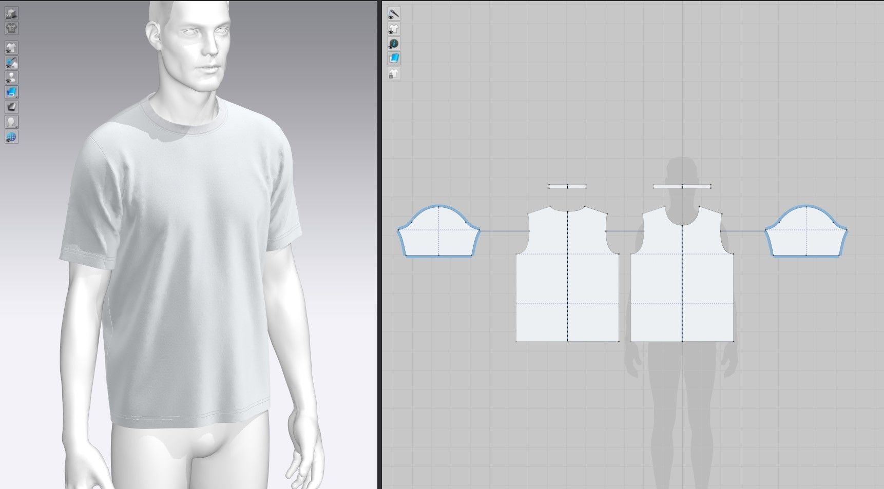 T Shirt short sleeve 3D model_12