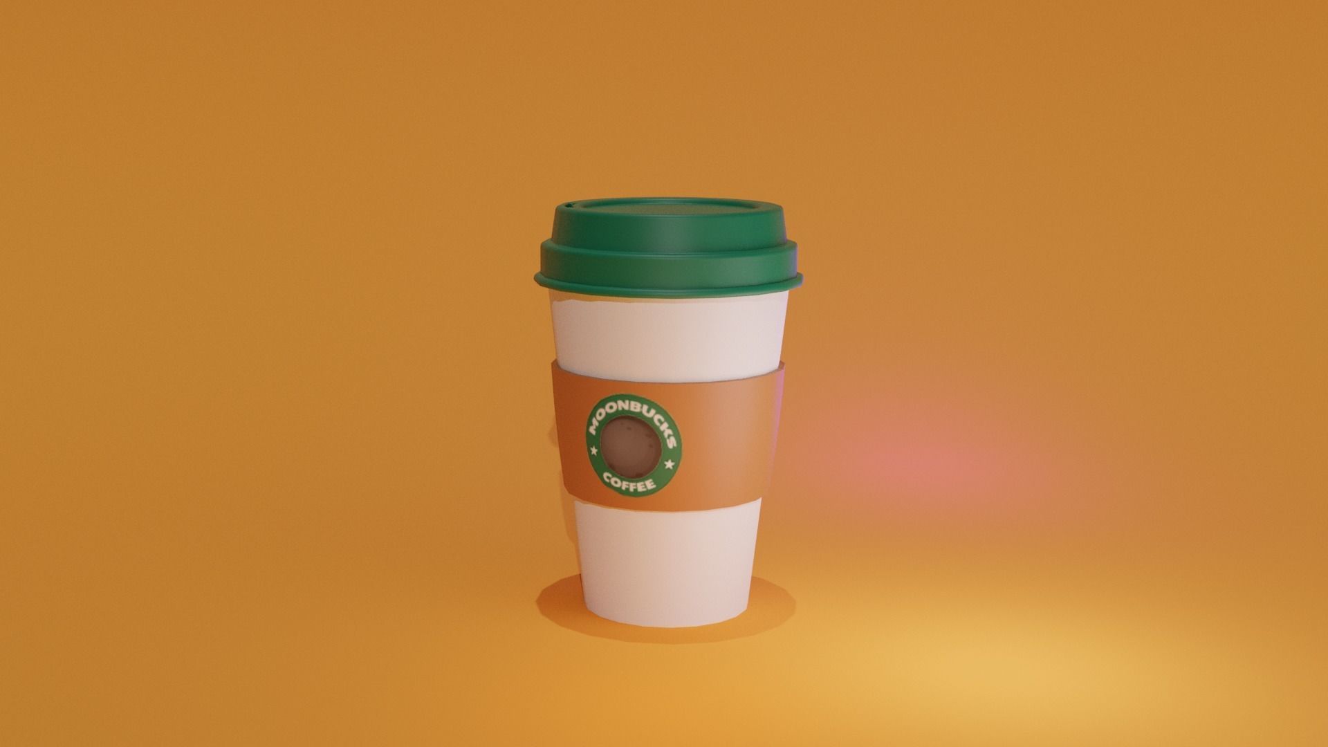 Coffee Shop Package  Low-poly 3D model_4