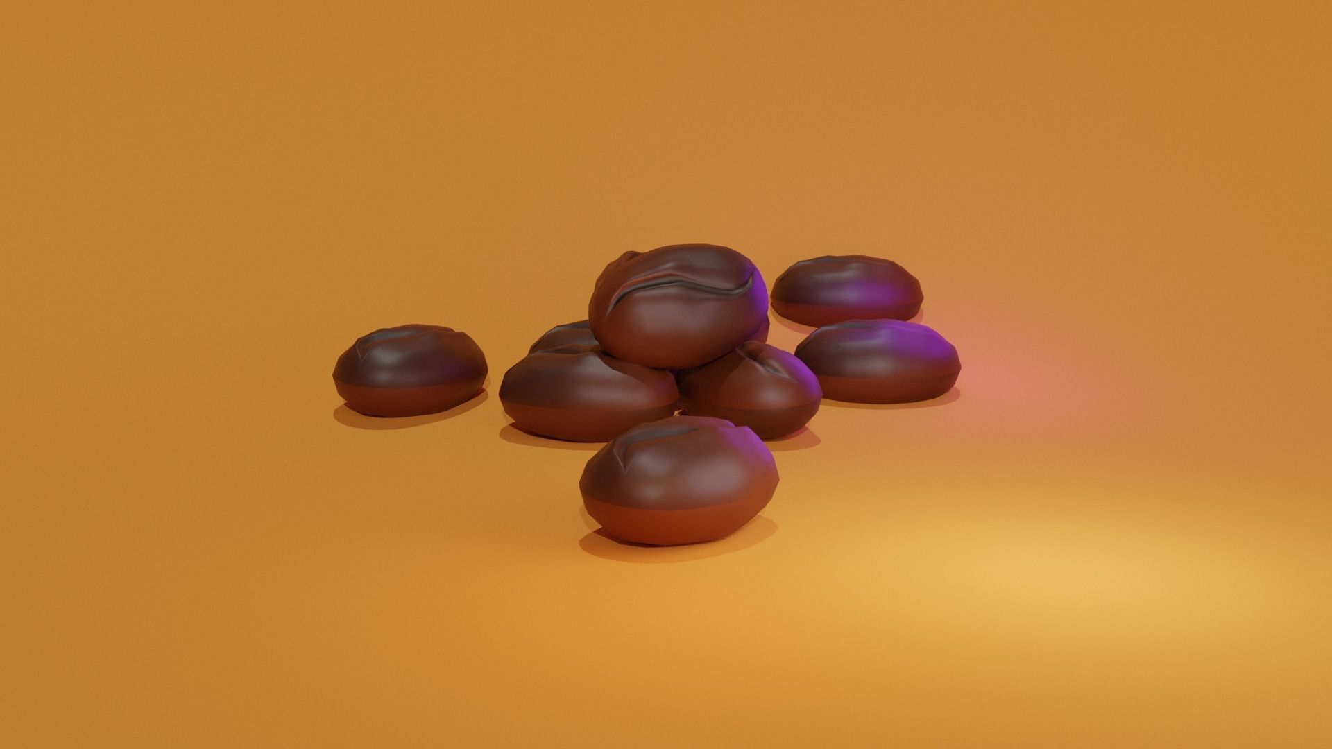 Coffee Shop Package  Low-poly 3D model_8