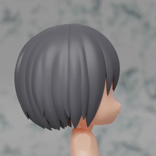 NENDOROID BOB HAIRSTYLE MANTA ARMIN 3D print model_3