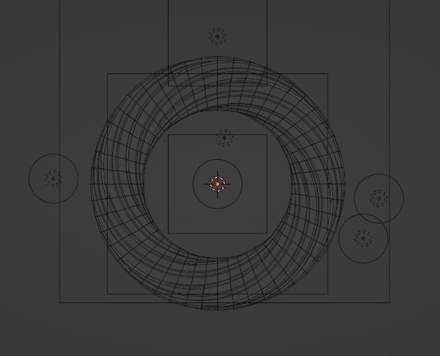 RingC gold ring 3D model_2