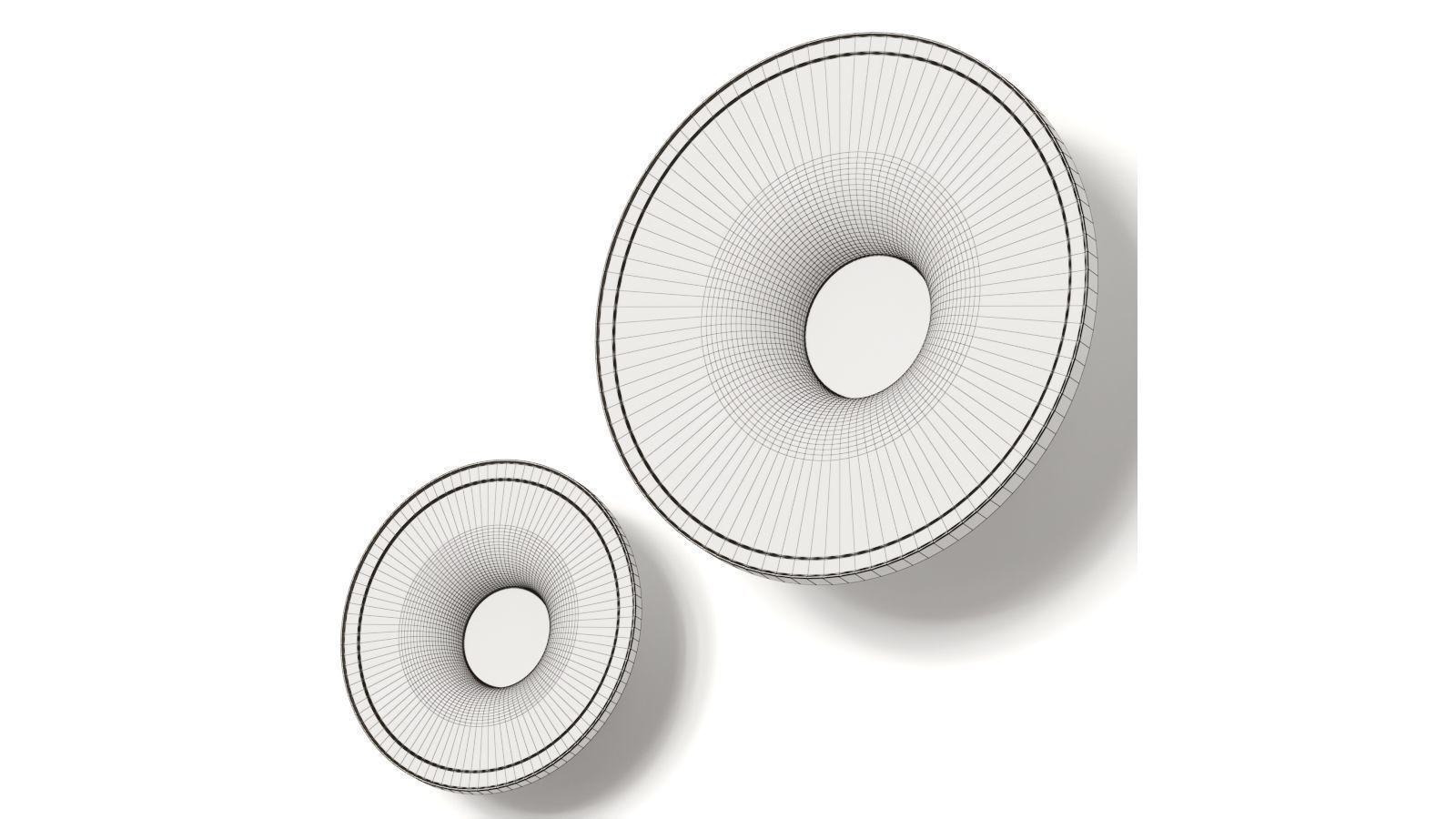 Nexo Oxen Luce Tuba Wall Lamps 3D model_2