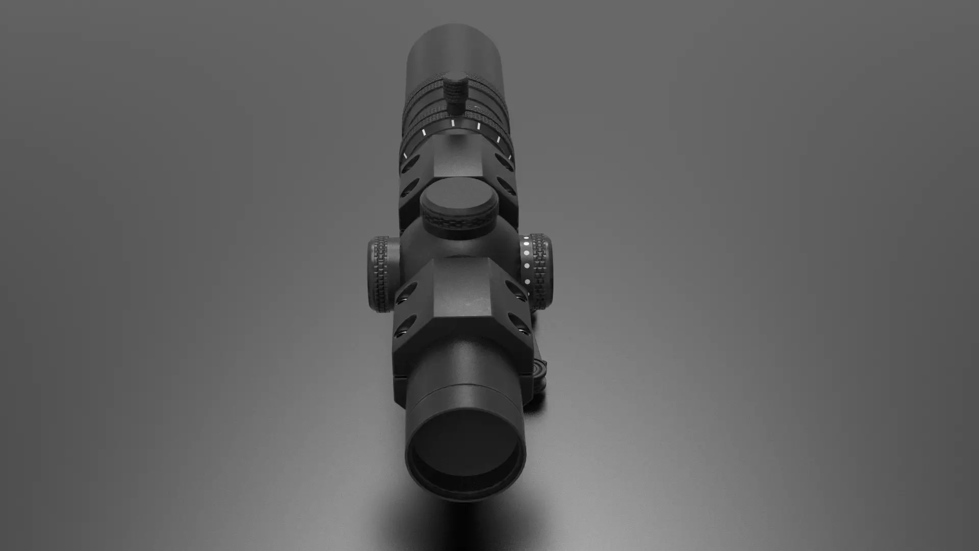 Nightforce ATACR LPVO Low-poly 3D model