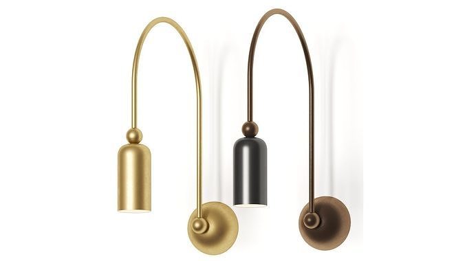 Il Fanale Madame Wall Lamp 3D model