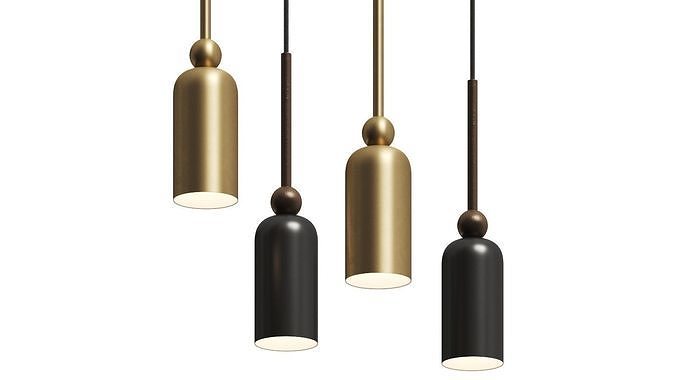 Il Fanale Madame Pendant Lamp 3D model