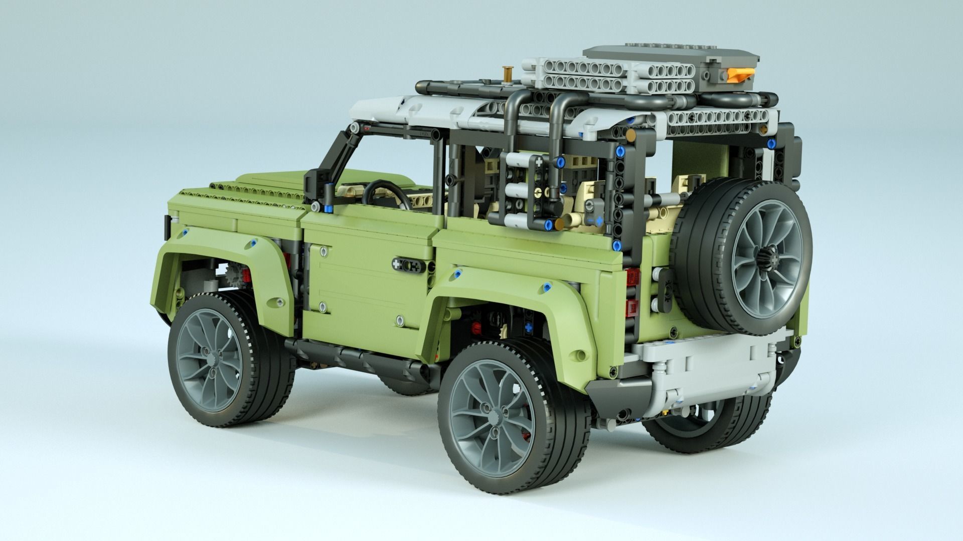 LEGO Jeep 4x4  3D model_3
