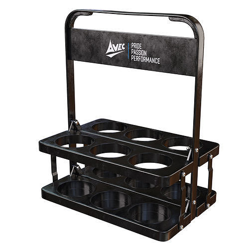 Sports bottle holder Avec 3D model 5