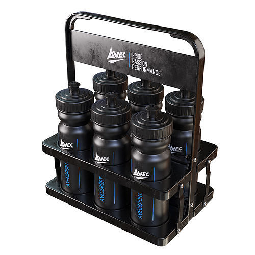Sports bottle holder Avec 3D model 4