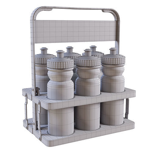Sports bottle holder Avec 3D model 6