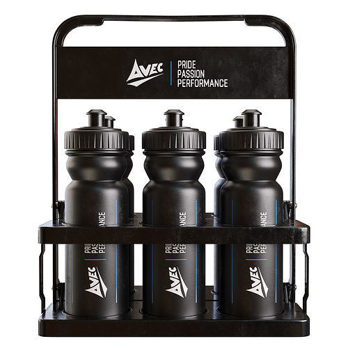 Sports bottle holder Avec 3D model 2