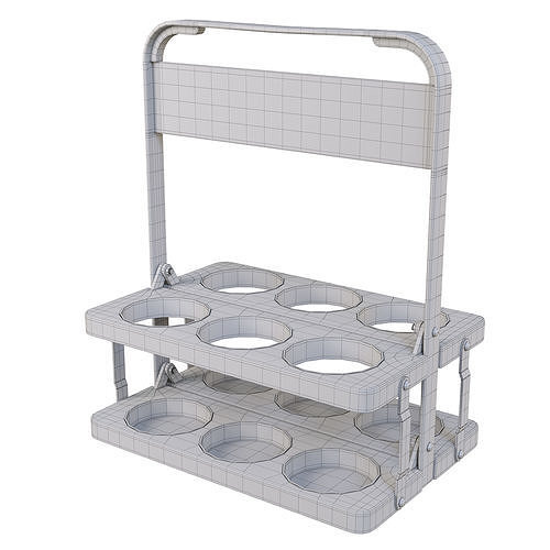 Sports bottle holder Avec 3D model 7